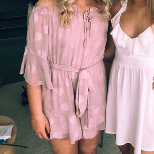 mauve romper
